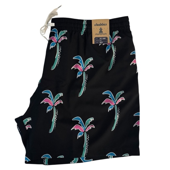 Men’s Chubbies The Havana Nights 5.5” Classic Swim Trunk Size 3XL - Picture 12 of 12